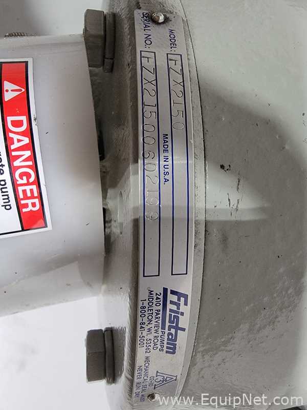 Bomba Sanitaria Acero inoxidable Fristam FZX2150