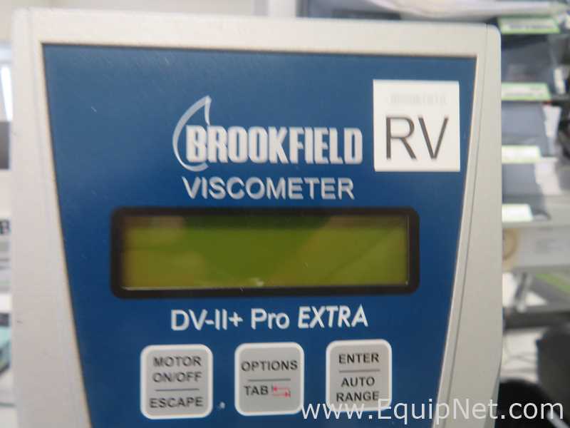 Viscosímetro Brookfield  DV-II Pro Extra