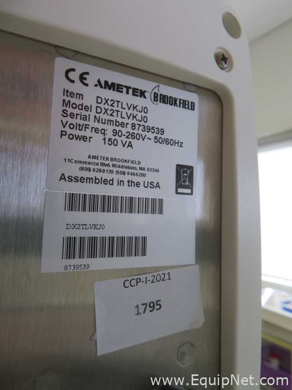 Viscosímetro Brookfield  DV2T Extra