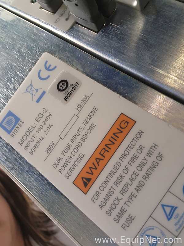 Cromatógrafo de Íon Thermo Scientific Dionex ICS 3000