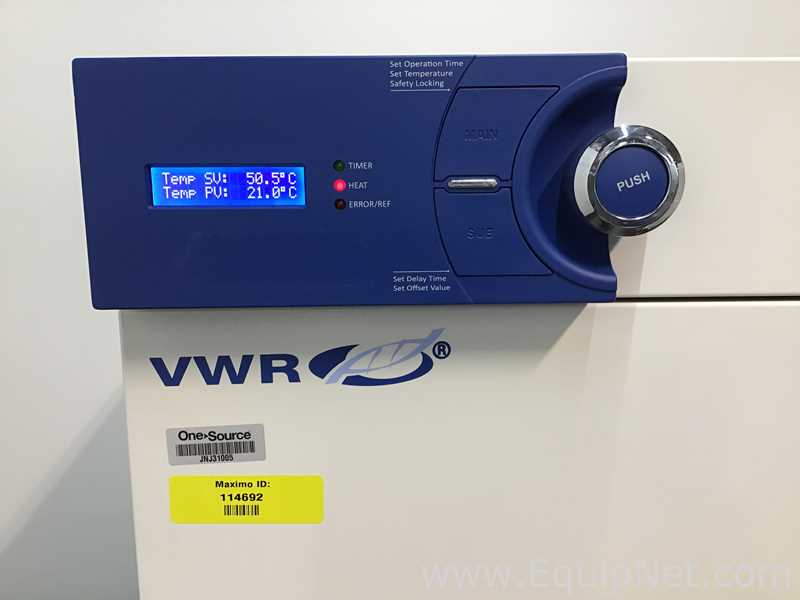 VWR International 414005-122 Forced Air General Incubator