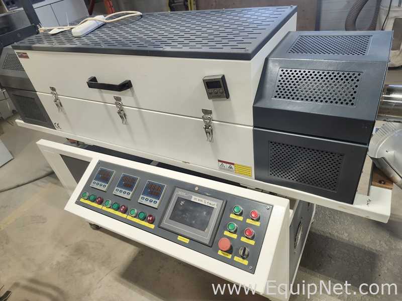 Henan Sante Furnace Technology SAFTherm STGX-10-12-3F Rotary Tilt Tube Furnace