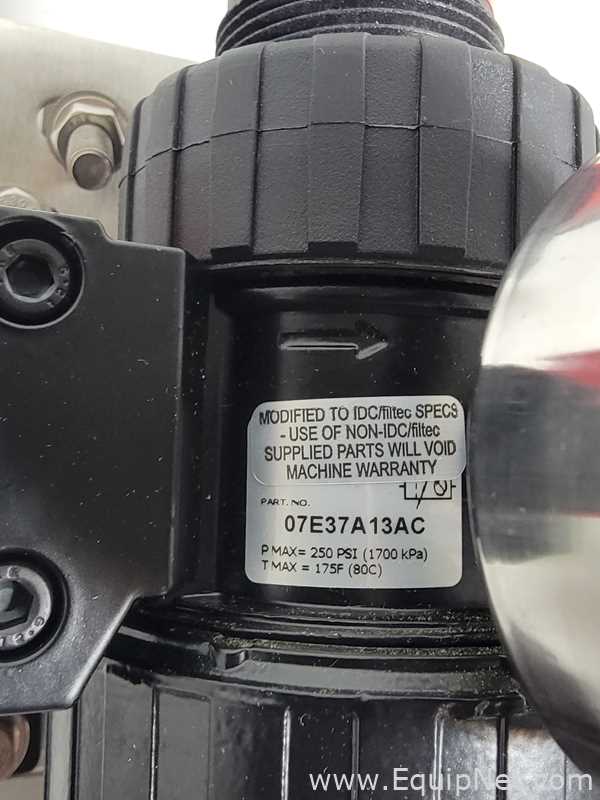 Regulador Filtec 34078 Pressure Sensor