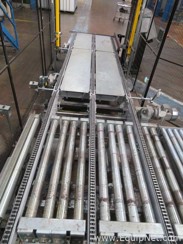 Robopac Genesis Futura HS High-Speed Automatic Stretch Wrapper With Wrapping Machine- Packing Area