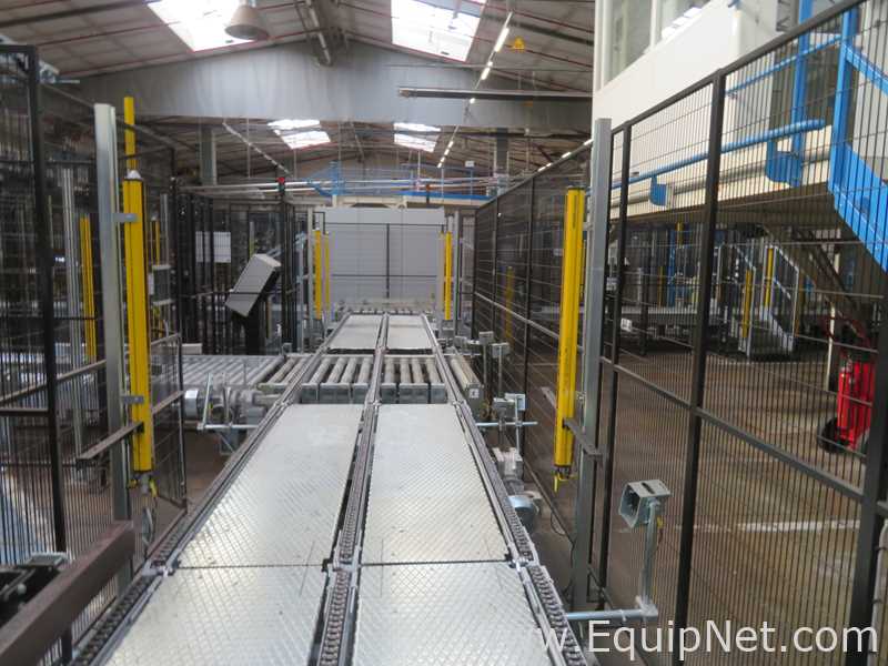 Robopac Genesis Futura HS High-Speed Automatic Stretch Wrapper With Wrapping Machine- Packing Area