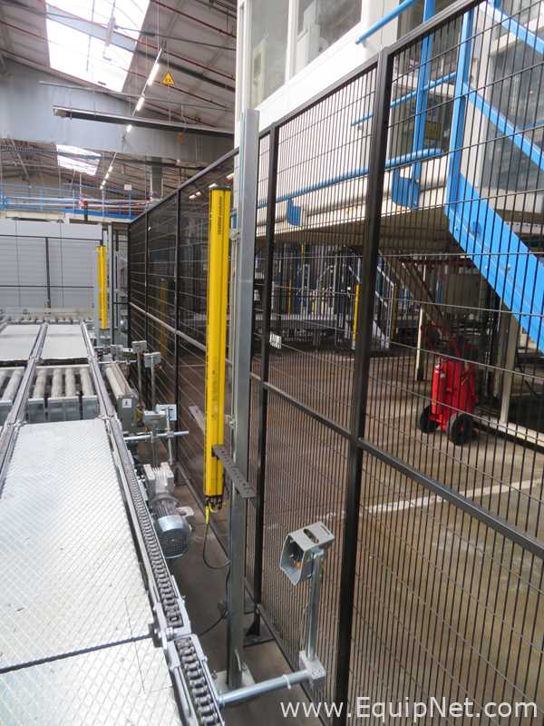 Robopac Genesis Futura HS High-Speed Automatic Stretch Wrapper With Wrapping Machine- Packing Area