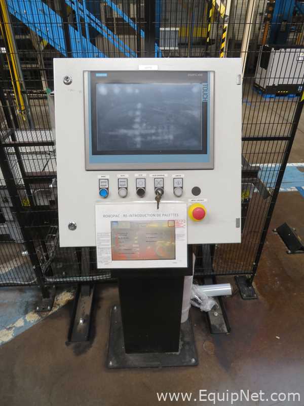 Robopac Genesis Futura HS High-Speed Automatic Stretch Wrapper With Wrapping Machine- Packing Area