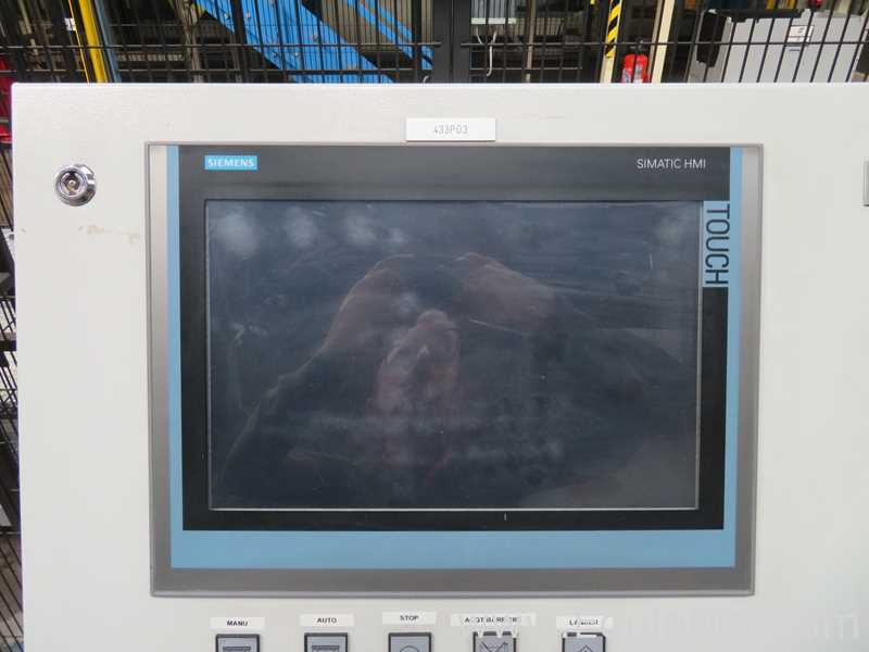 Robopac Genesis Futura HS High-Speed Automatic Stretch Wrapper With Wrapping Machine- Packing Area