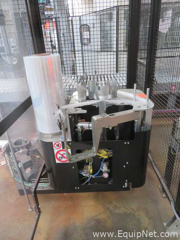 Robopac Genesis Futura HS High-Speed Automatic Stretch Wrapper With Wrapping Machine- Packing Area