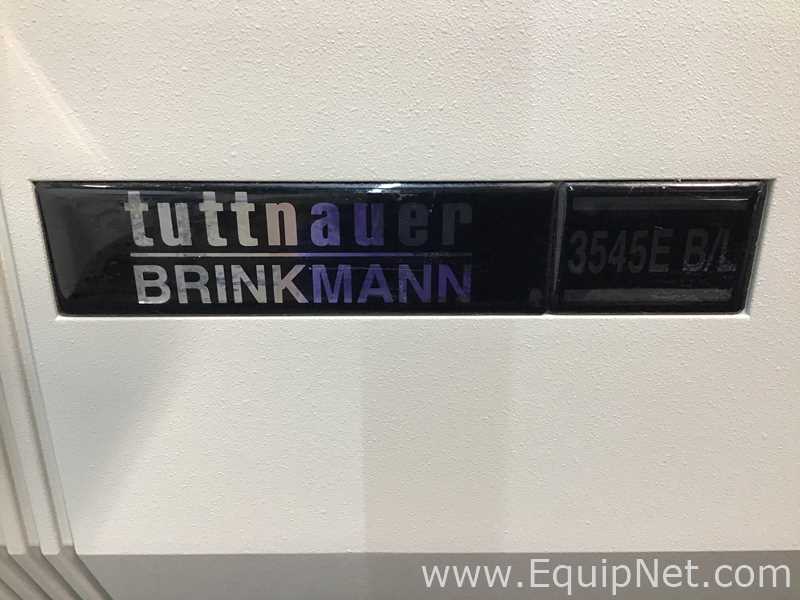 Tuttnauer Brinkmann 3545E-B/L Autoclave - Steam Sterilizer