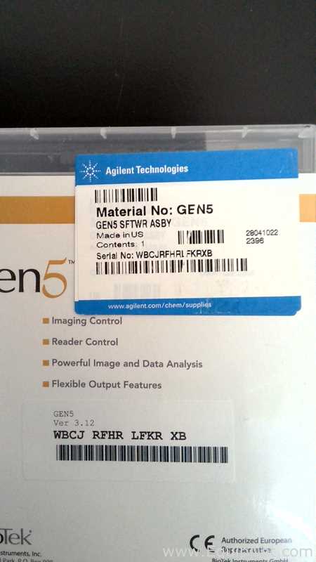 BioTek Instruments Epoch 2 Microplate Reader and Gen5 Software