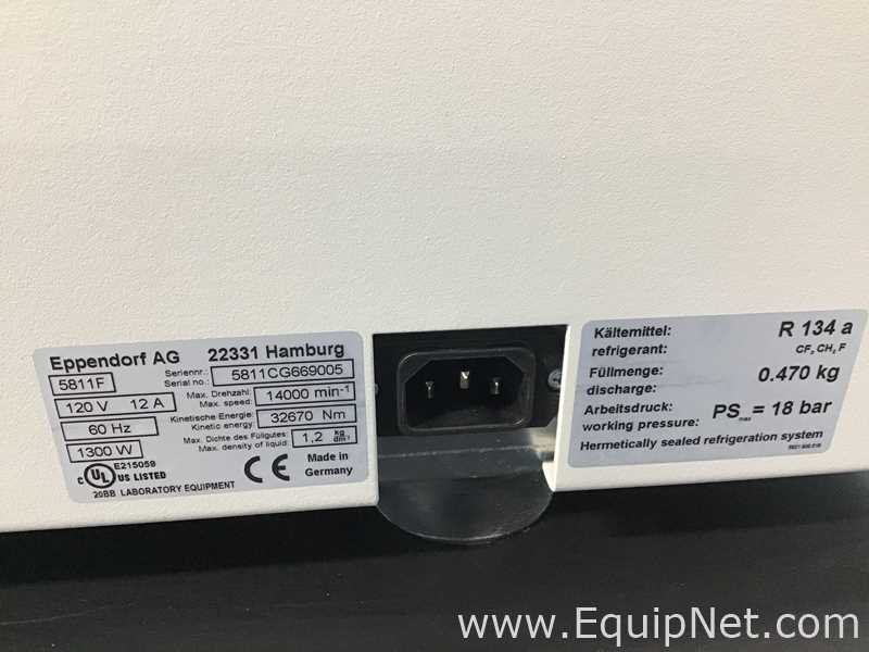 Eppendorf 5811F Laboratory Centrifuge