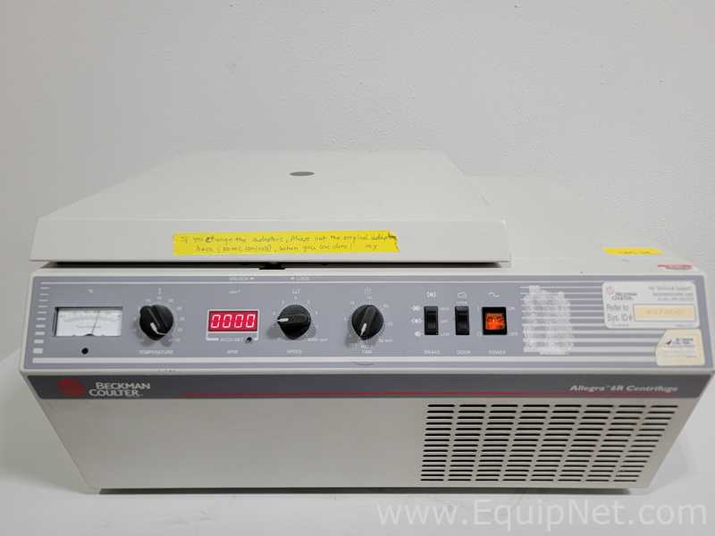 Centrífuga para Laboratórios Beckman Coulter Allegra-6R