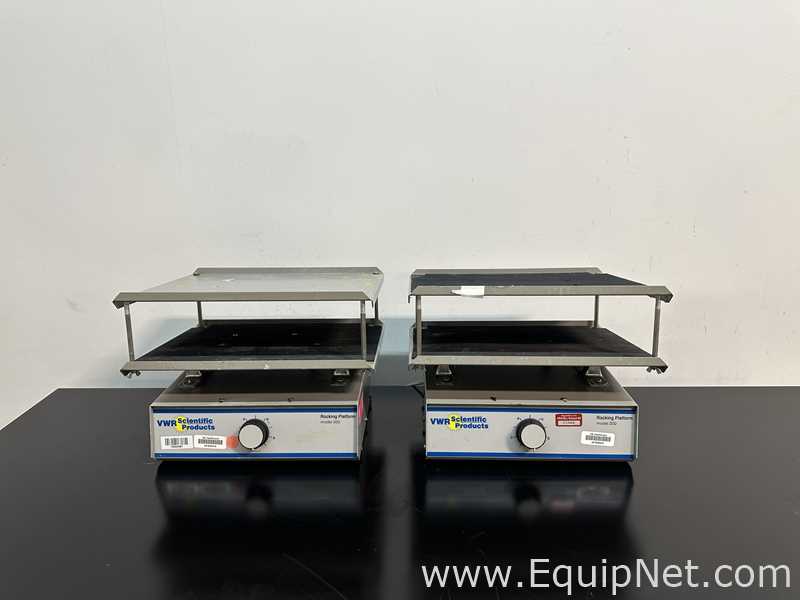 Lot Of 2 VWR 200 Rocking Platforms