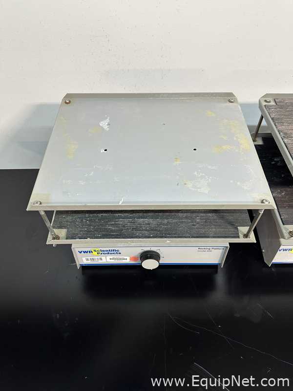 Lot Of 2 VWR 200 Rocking Platforms