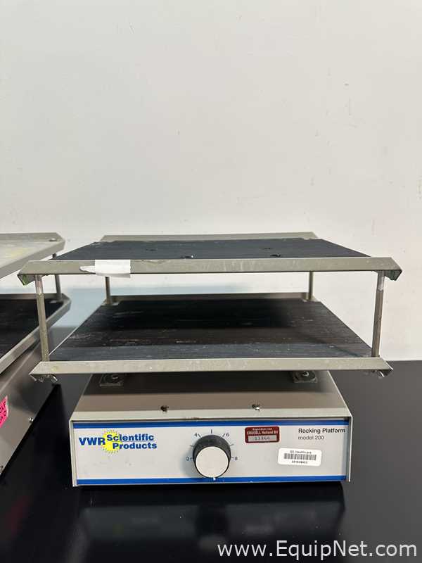 Lot Of 2 VWR 200 Rocking Platforms