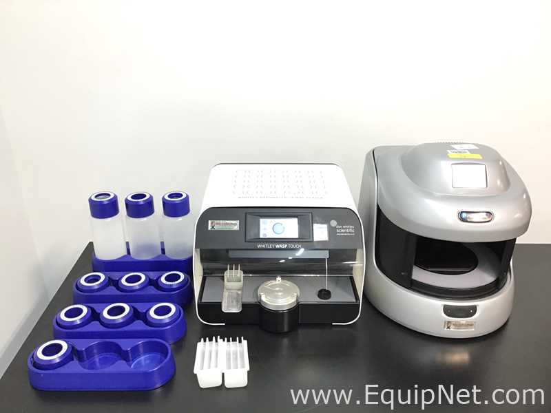 Manejadora de Líquidos Microbiology International Whitley Wasp Touch