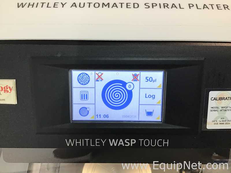 Manejadora de Líquidos Microbiology International Whitley Wasp Touch