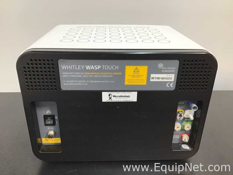Manejadora de Líquidos Microbiology International Whitley Wasp Touch
