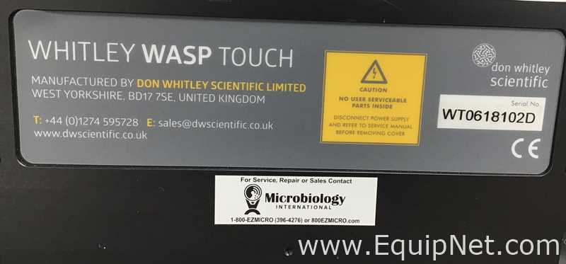Manejadora de Líquidos Microbiology International Whitley Wasp Touch