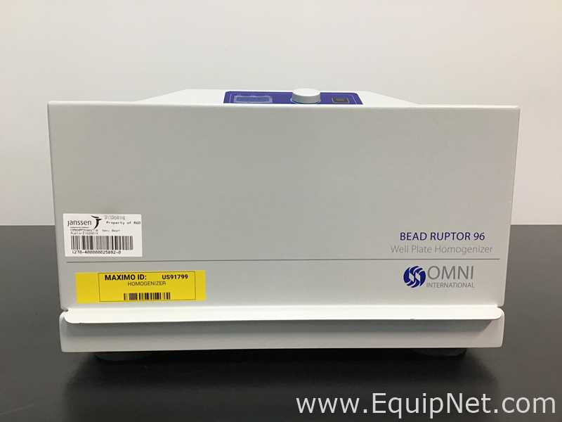 Homogeneizador Omni International Bead Ruptor 96