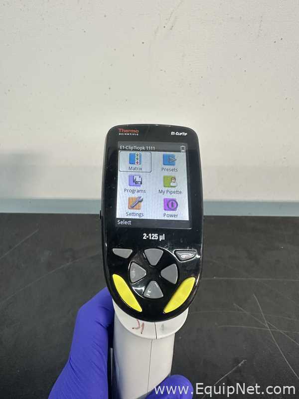 Lote de 7 Pipeteador Thermo Scientific E1-ClipTip