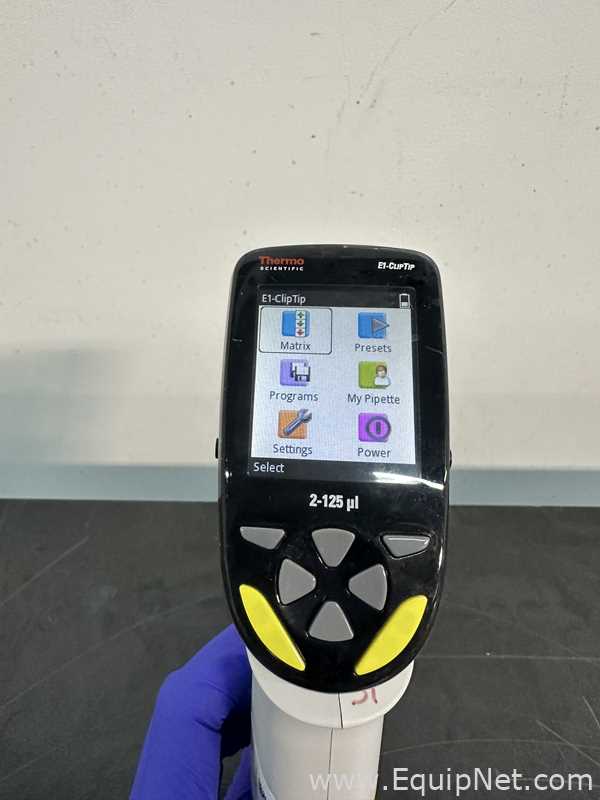 Lote de 7 Pipeteador Thermo Scientific E1-ClipTip