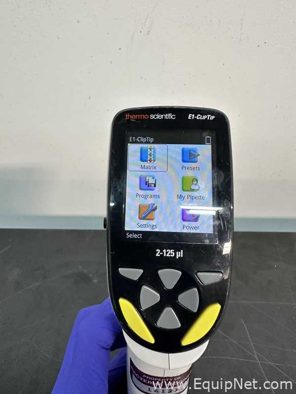 Lote de 7 Pipeteador Thermo Scientific E1-ClipTip