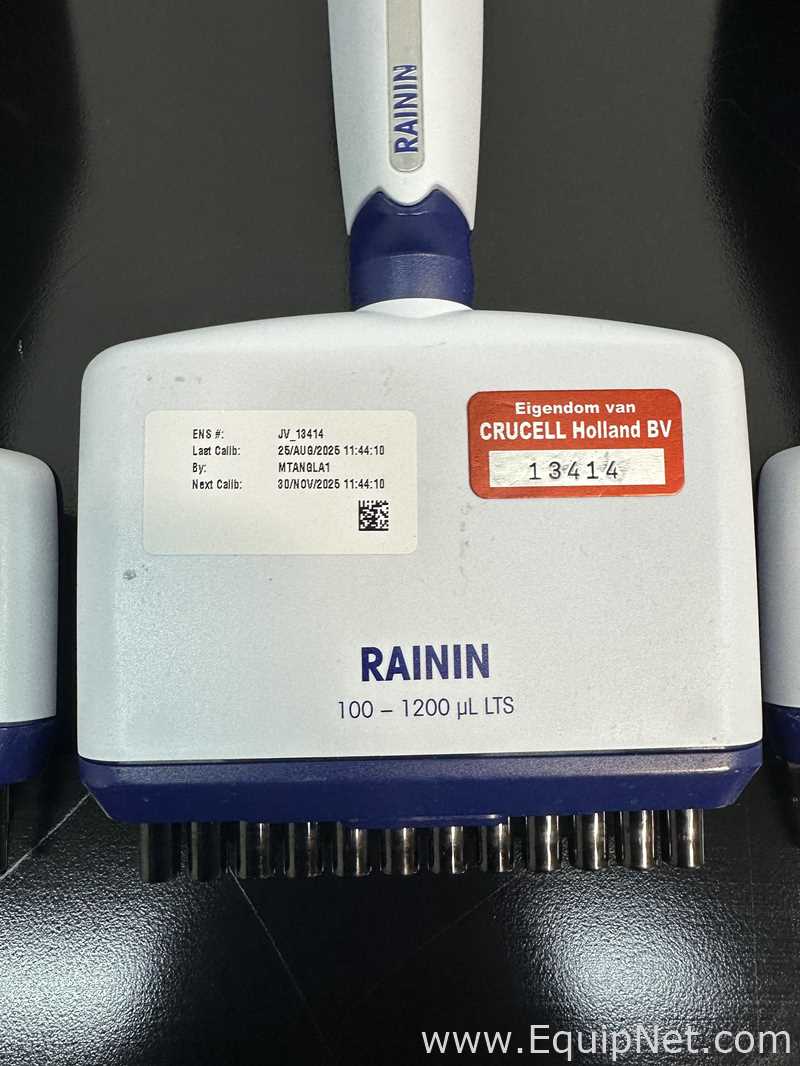 Lot of 15 Rainin E4 XLS Electronic Pipettors