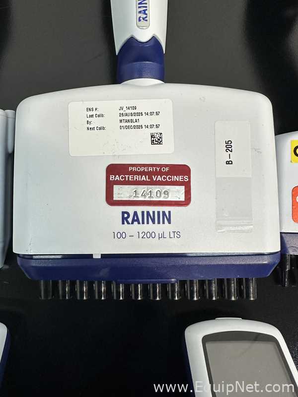 Lot of 15 Rainin E4 XLS Electronic Pipettors
