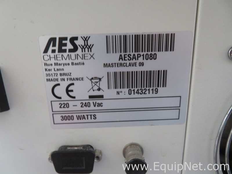 AES Chemunex, S.A. AESAP1080 Masterclave 09 Autoclave- R and D