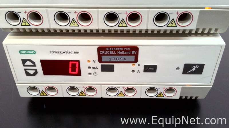 Lote de  Electroforesis Bio-Rad PowerPac