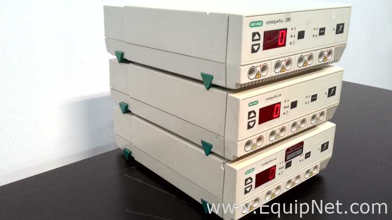 Lote de  Electroforesis Bio-Rad PowerPac