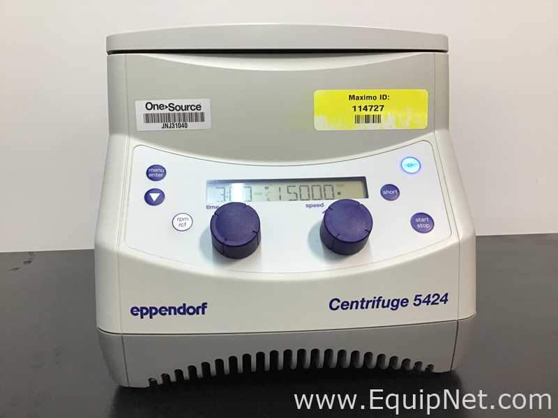 Lot Of 2 Eppendorf Laboratory Centrifuges