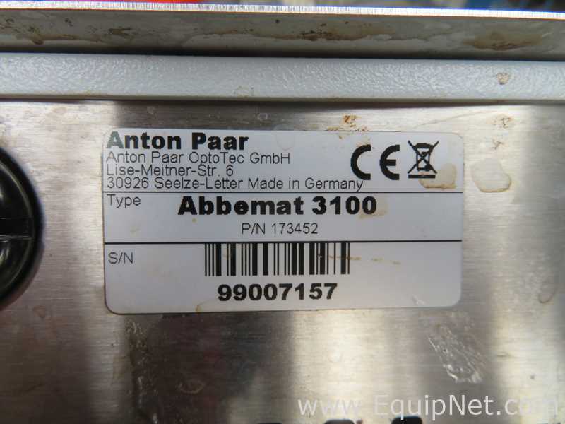 lote de  2 Refratômetro Anton Paar Abbemat 3100