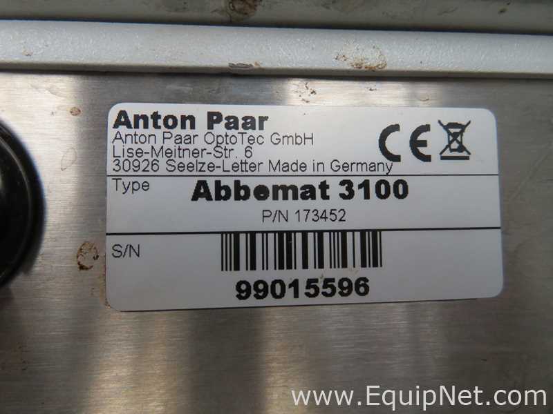 lote de  2 Refratômetro Anton Paar Abbemat 3100