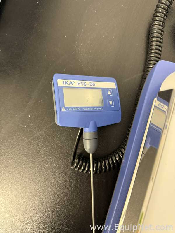 Lot of 4 IKA C-MAG HS 7 Hot Plate Stirrer with ETS-D5 Temperature Controller