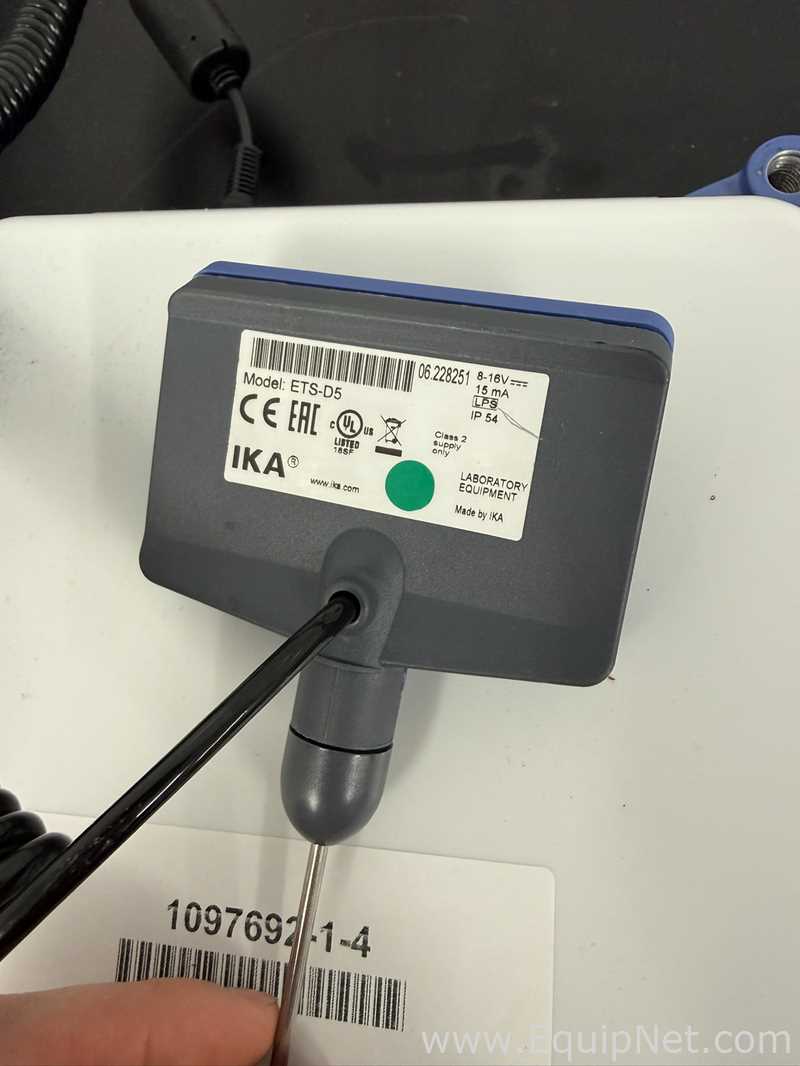 Lot of 4 IKA C-MAG HS 7 Hot Plate Stirrer with ETS-D5 Temperature Controller