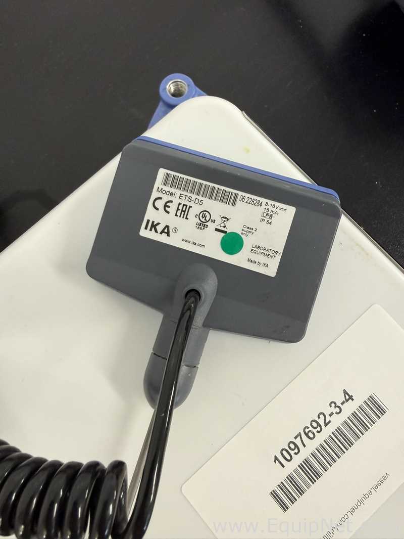 Lot of 4 IKA C-MAG HS 7 Hot Plate Stirrer with ETS-D5 Temperature Controller