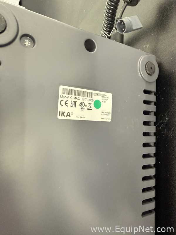 Lot of 4 IKA C-MAG HS 7 Hot Plate Stirrer with ETS-D5 Temperature Controller