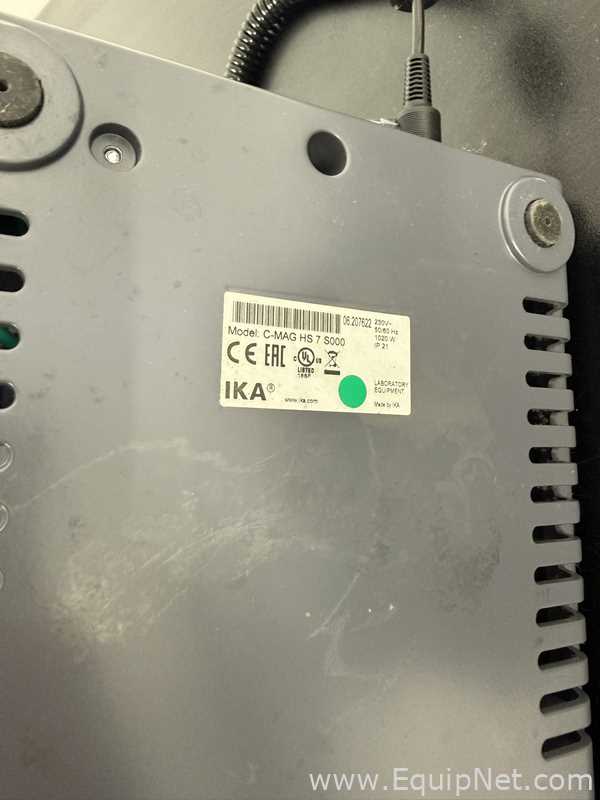 Lot of 4 IKA C-MAG HS 7 Hot Plate Stirrer with ETS-D5 Temperature Controller
