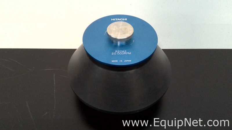 Hitachi R20A2 Fixed Angle Rotor
