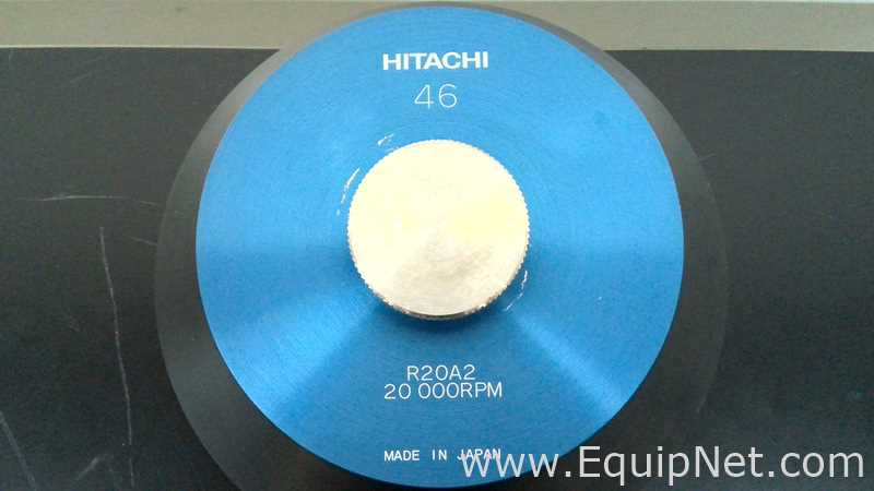 Hitachi R20A2 Fixed Angle Rotor