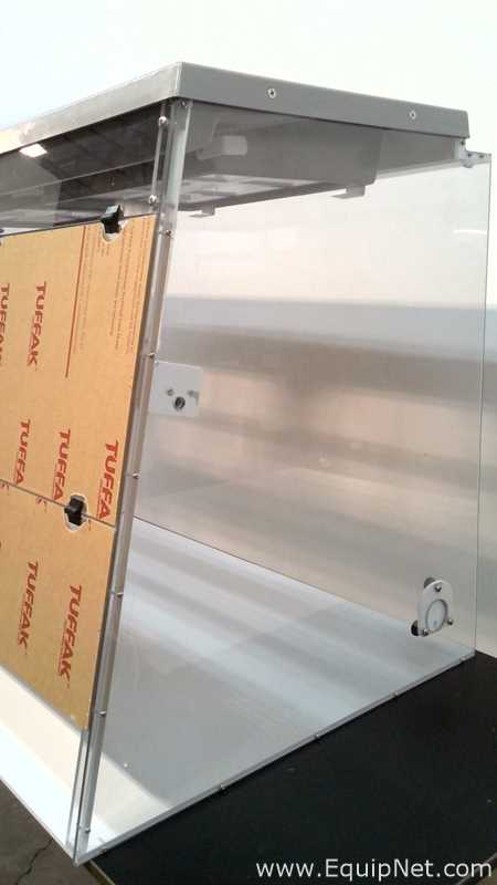 4FT Fume and Flow Hood with Hinged Protective Panels