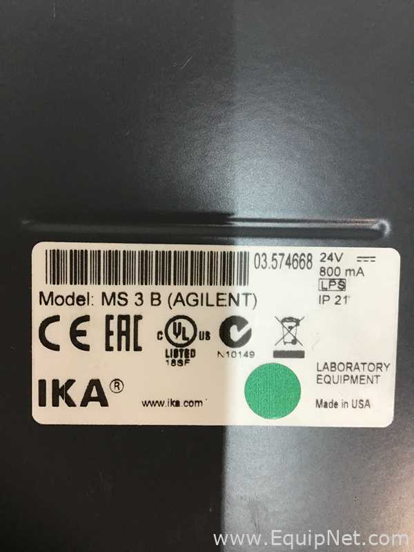 Lote de 2 Agitador IKA MS 3