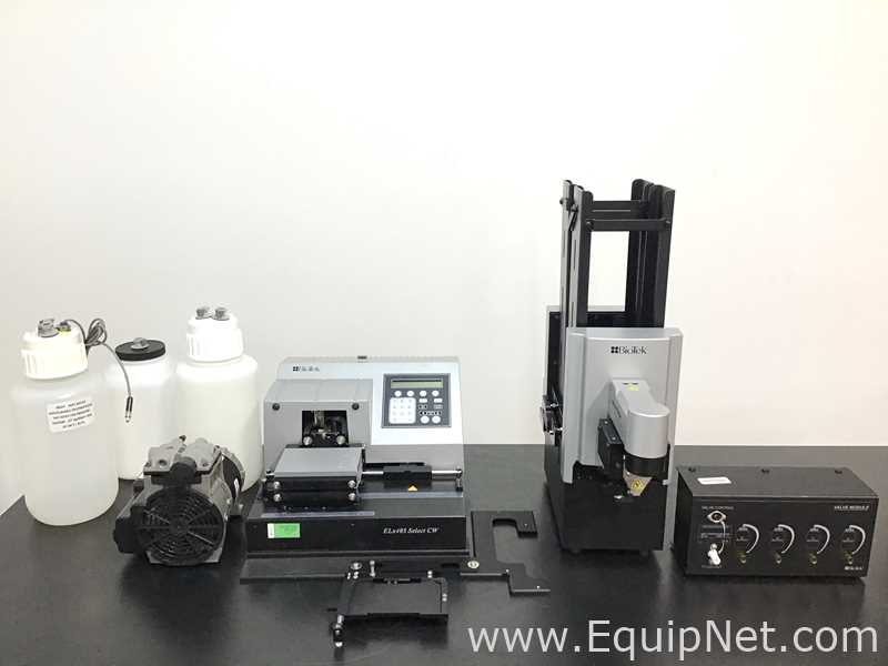 BioTek Instruments ELx405 Select CW Microplate Washer With BioStack, Pump And Valve Module