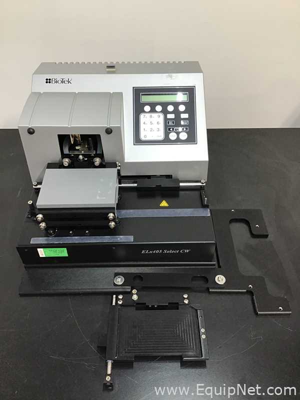 BioTek Instruments ELx405 Select CW Microplate Washer With BioStack, Pump And Valve Module