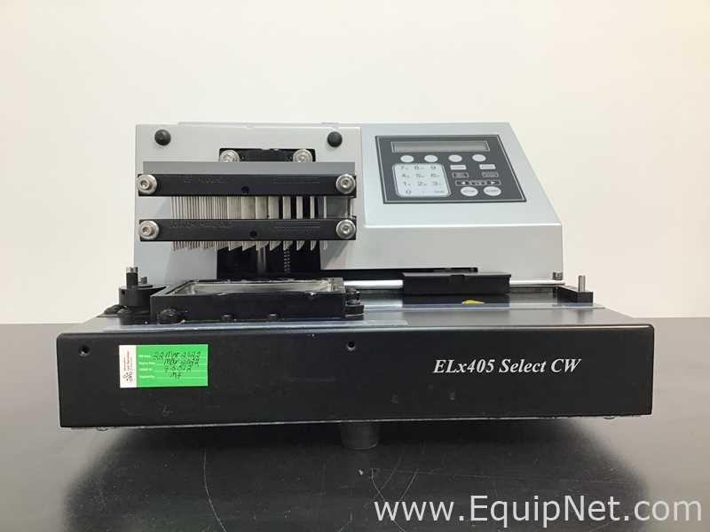 BioTek Instruments ELx405 Select CW Microplate Washer With BioStack, Pump And Valve Module