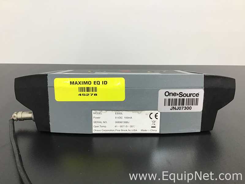 Ohaus Corporation ES50L Platform Balance