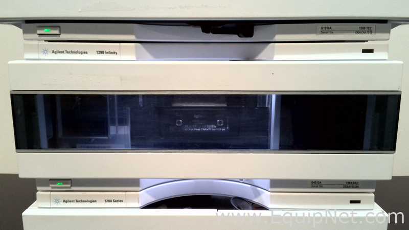 Agilent Technologies 1260 Infinity HPLC System with 1290 Infinity DAD and 1200 Series FLD